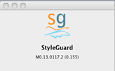 Mac StyleBuard Version Information